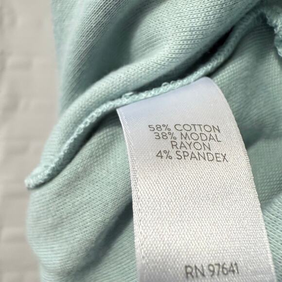 PureJill Top Women's Size M Medium Round Neck Sage Green New With Tags - Picture 7 of 7